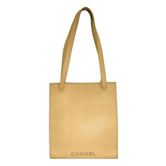 CHANEL logo Shoulder Bag leather Women - Picture 1 of 8